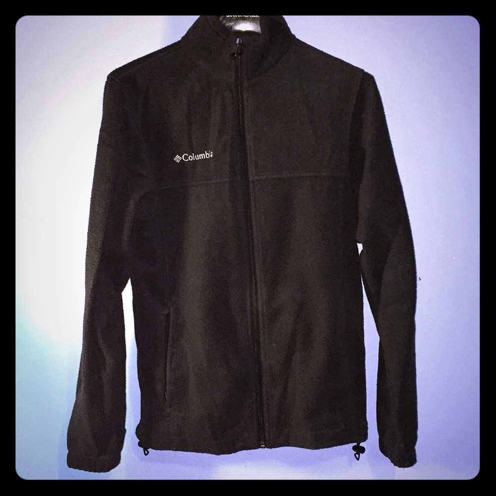 COLUMBIA - ZIP UP FLEECE JACKET (BLK) Women S -
